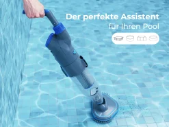 Gre Elektrischer Reiniger für Einbau und Aufstellbecken 84,5 x 30 x 21 cm