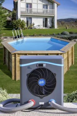 Gre Mini-Wärmepumpe Pool bis 40 m³ 43,5 x 43 x 46 cm