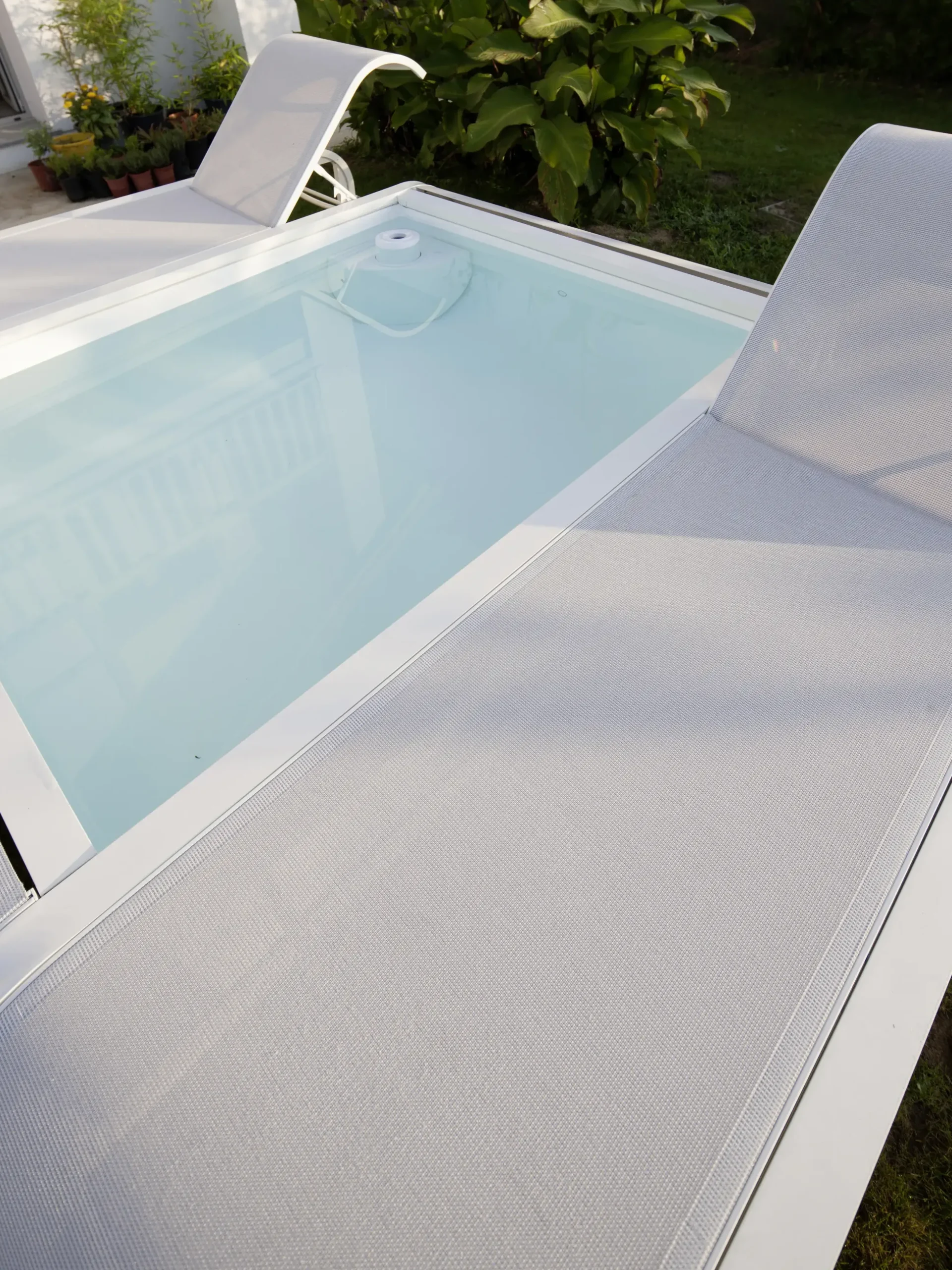Gre Pool Mariposa weiß 282 x 219 x 60 cm