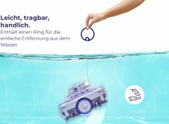 Gre Poolreiniger Wet Runner für Pools bis zu 7 x 5 m