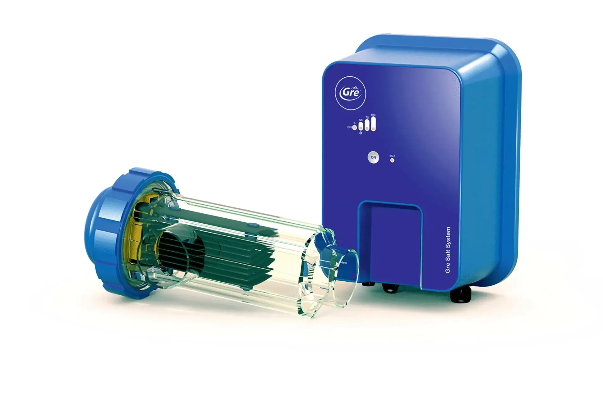 Gre Salzelektrolyse-System Wasserumfang: Bis 60 m3