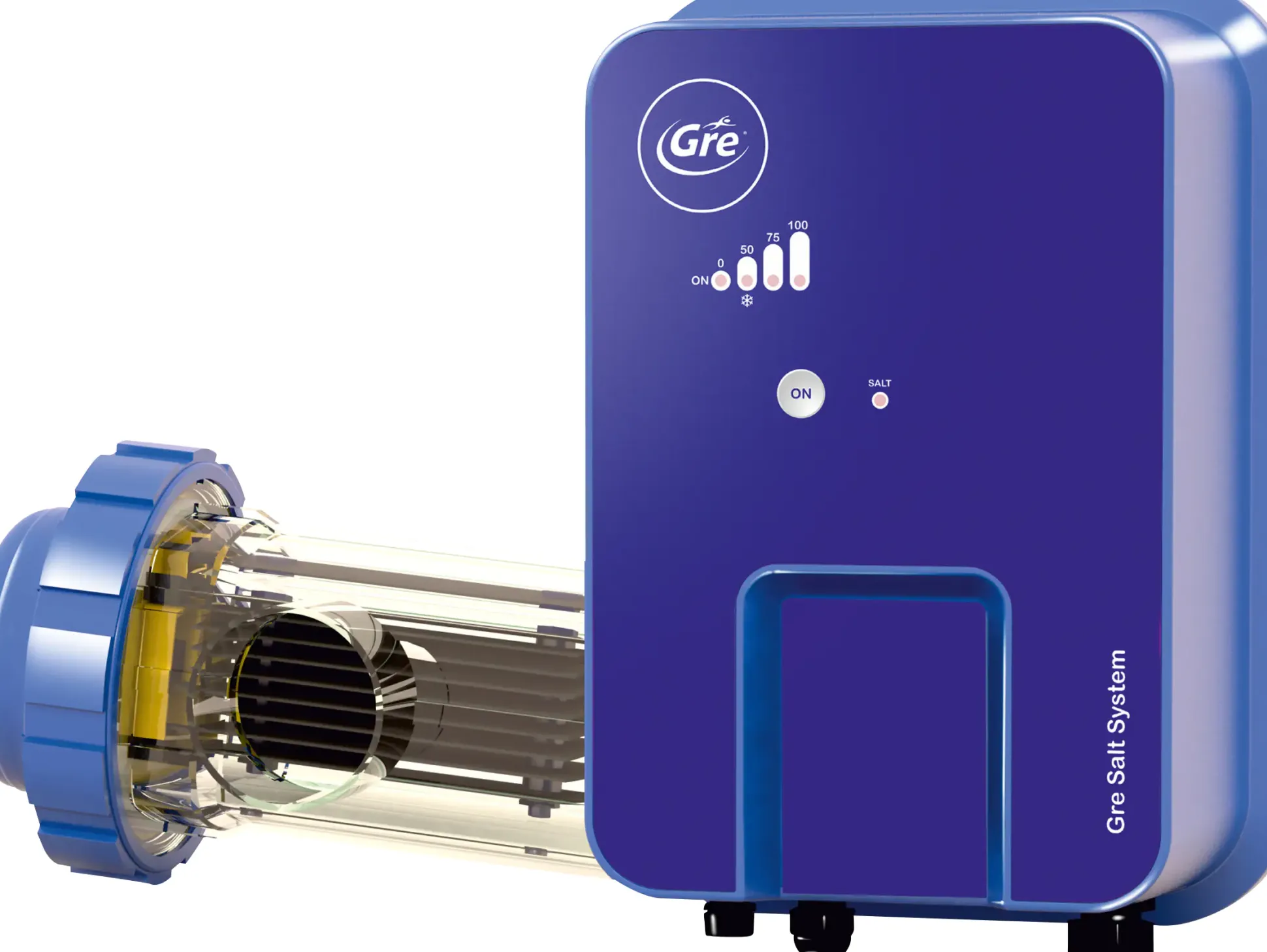 Gre Salzelektrolyse-System Wasserumfang: Bis 60 m3