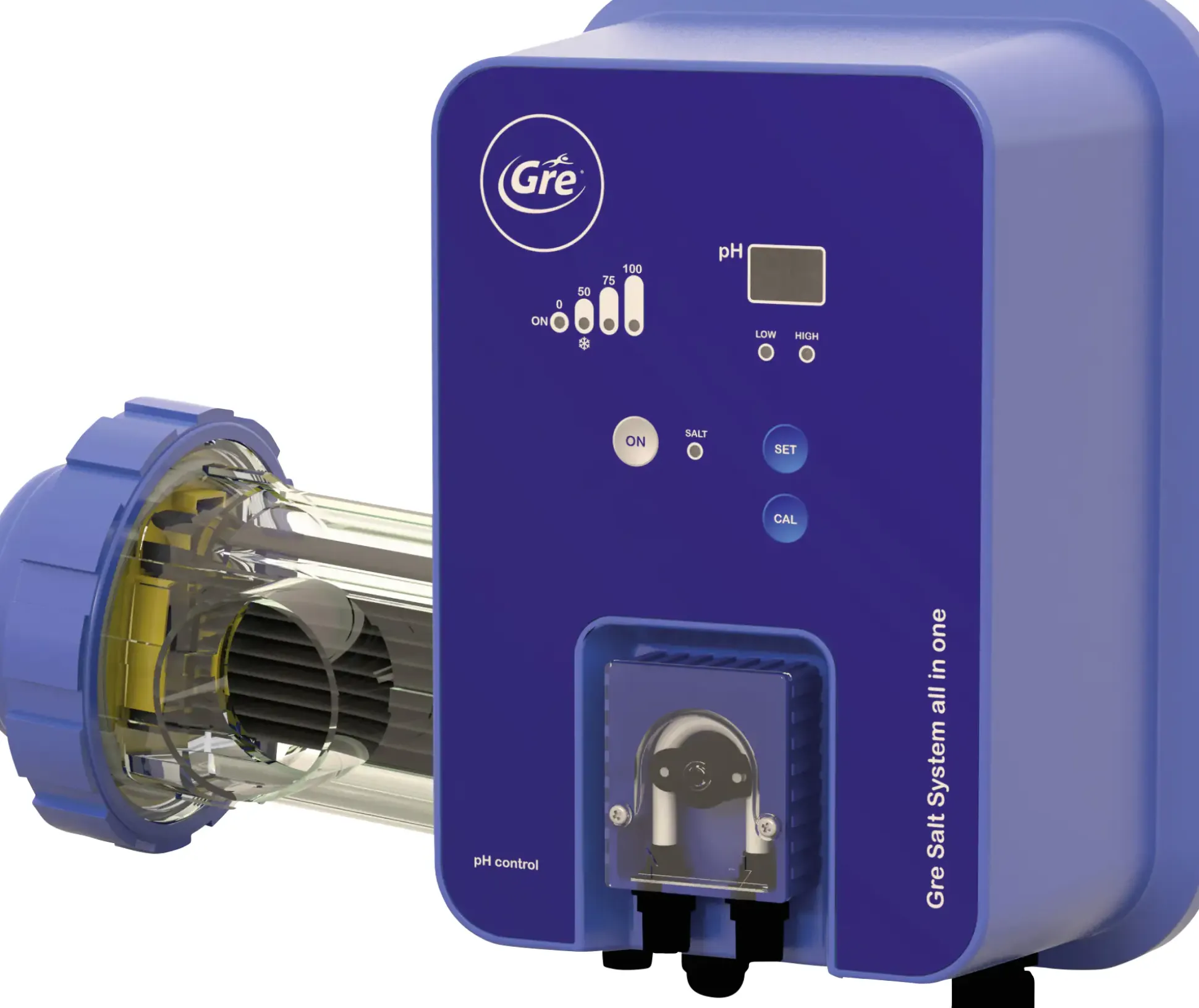 Gre Salzelektrolyse-System für Pools Wasservolumen bis zu 100 m3