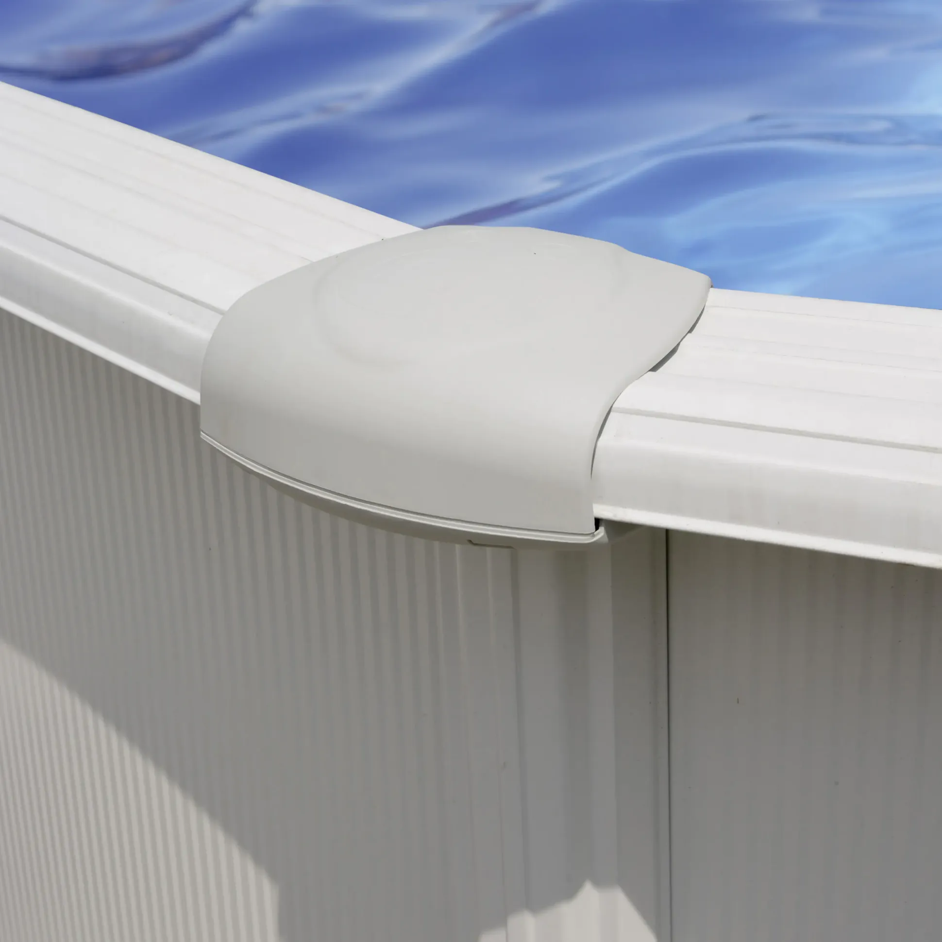 Gre Stahlwandpool Atlantis rund Ø 460 x 132 cm, weiß