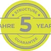 Gre Stahlwandpool Pacific oval 730 x 375 x 120 cm Holzdekor