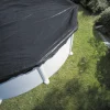 Gre Winterabdeckplane schwarz, Ø 440 cm
