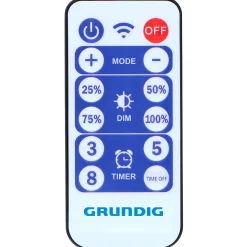 Grundig LED Solar Lichterkette mit 50 Leuchtköpfen