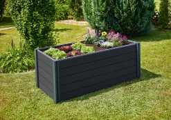 Gutta Hochbeet Elevada 201,9 x 80,5 x 74,3 cm, anthrazit