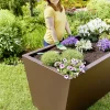 Gutta Hochbeet Valenta 150 150 x 90 x 80 cm, Rost Matt