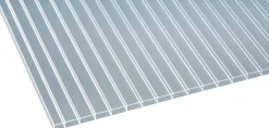 Gutta Premium Terrassendach 410,2 x 406 cm weiß Acryl klar 16 mm