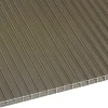Gutta Premium Terrassendach 410,2 x 306 cm weiß PC bronce 16 mm