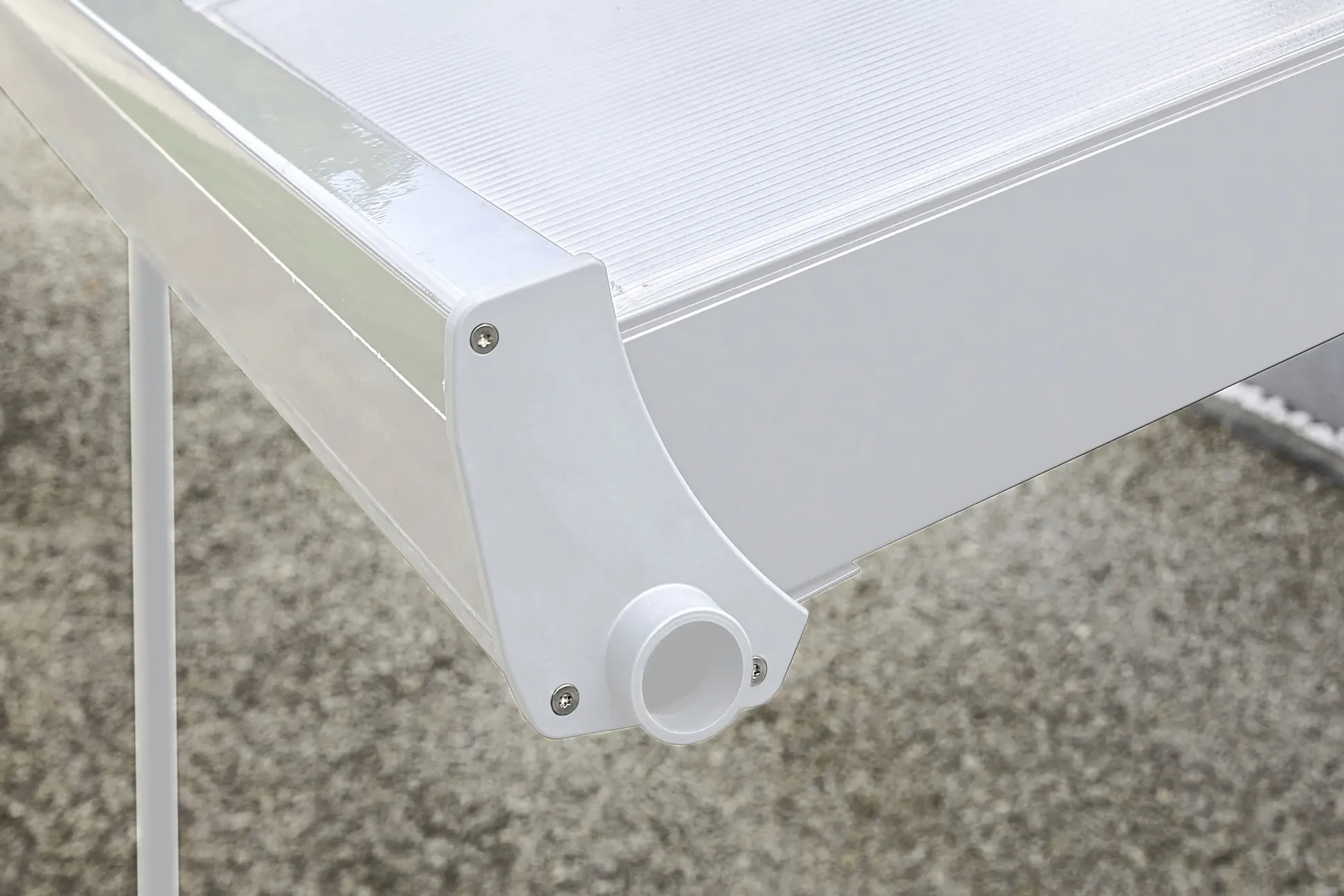 Gutta Terrassenüberdachung Basic 306x306cm weiß