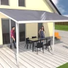 Gutta Terrassenüberdachung Basic 546x406cm weiß
