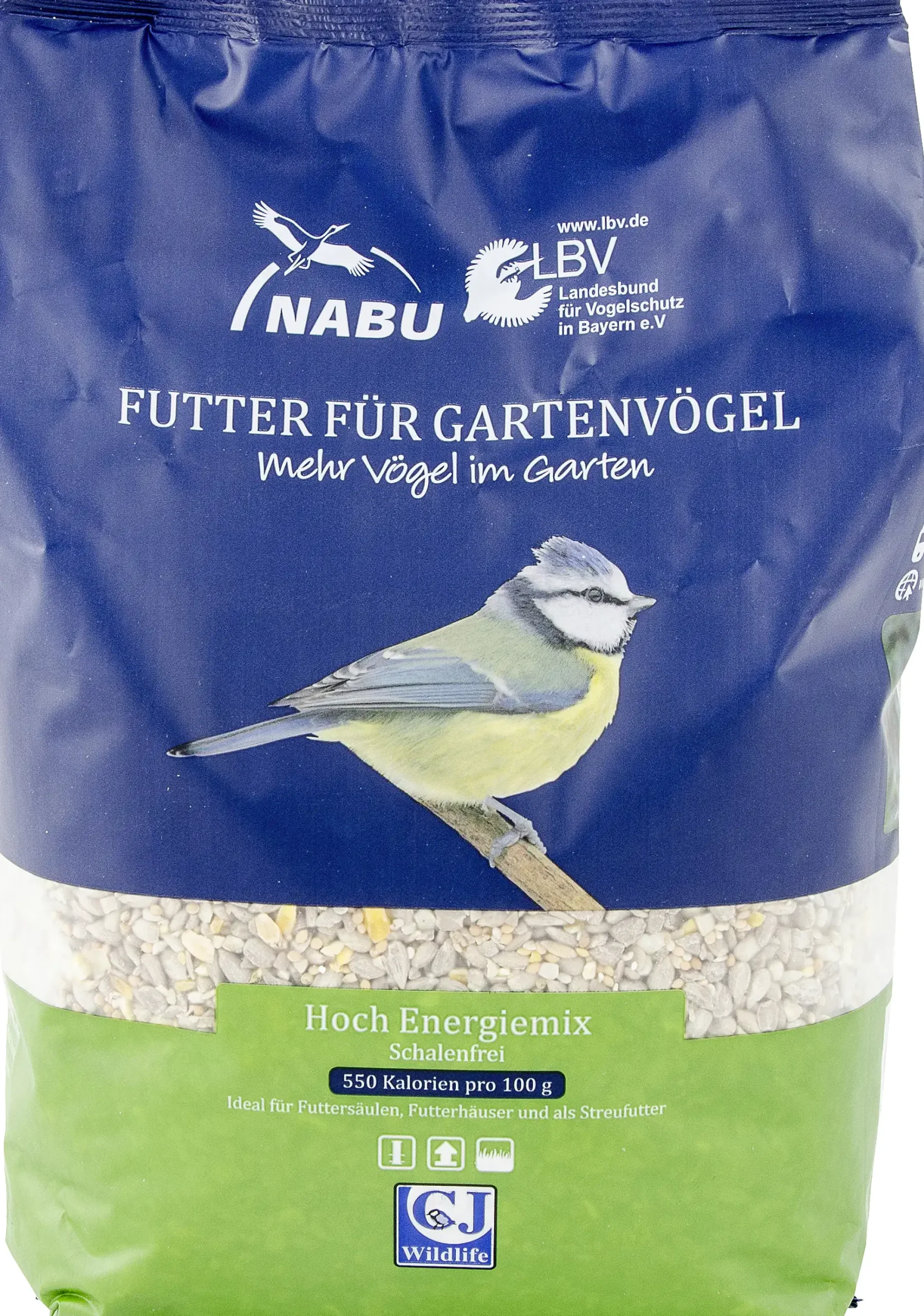 Hoch Energiemix schalenfrei 2 kg
