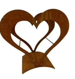 Holzhalter Herz 43 x 44 x 25 cm