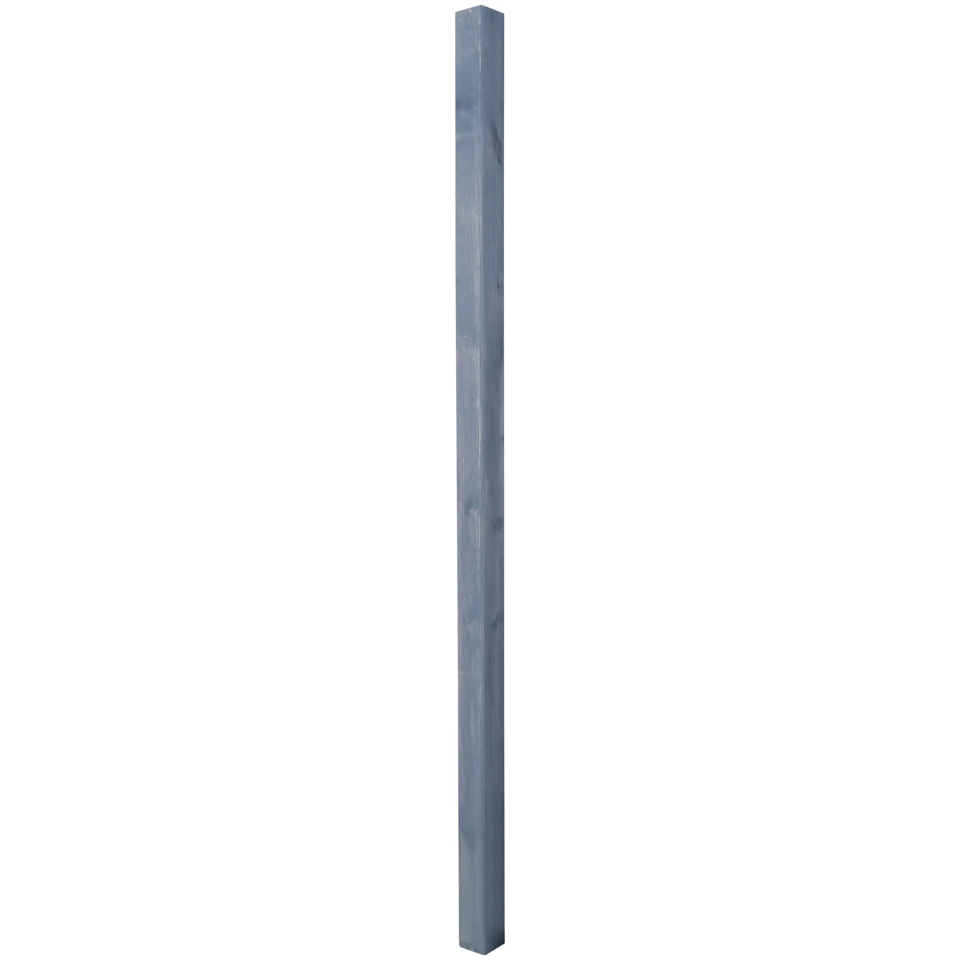 Holzpfosten Sichtschutzzaun 180 x 7 x 7 cm anthrazit