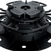 HS Terra Terrassenfuß Pro Cera S Aufbauhöhe 50,3 - 65,8 mm schwarz