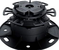 HS Terra Terrassenfuß Pro Cera M Aufbauhöhe 65,3 - 80,8 mm schwarz