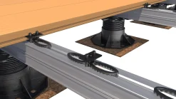 HSI Terra Deckclip mit Klemmplatte inkl. Schrauben für Terrassendiele - 20 Stück