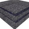 HSI Terra Unterlegpads für Terrasse 7 x 7 x 6 cm Kautschukgranulat schwarz - 25 Stk.