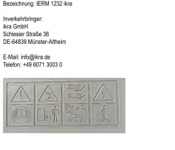 Ikra Elektro-Rasenmäher IERM 1232 1200 W, 32 cm Schnittbreite