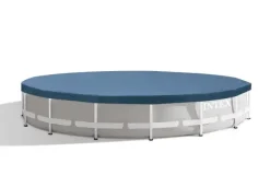 Intex Abdeckplane für Frame-Pool Ø 457 cm blau