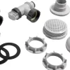 Intex Anschluss-Set Ø 38 mm, 4 bis 7,3m³/h grau