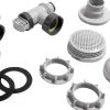 Intex Anschluss-Set Ø 38 mm 7,3 bis 9,2m³/h grau