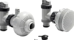 Intex Anschluss-Set Ø 38 mm 7,3 bis 9,2m³/h grau