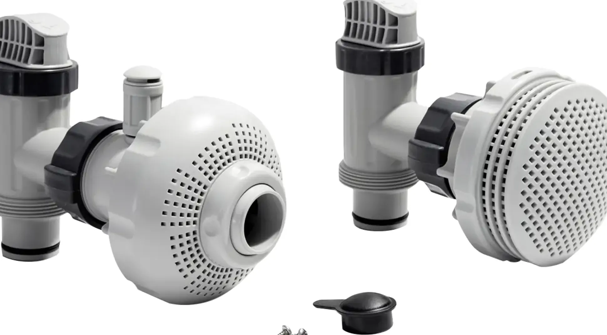 Intex Anschluss-Set Ø 38 mm 7,3 bis 9,2m³/h grau