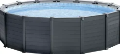 Intex Frame Pool Set Graphit Ø 478 x 124 cm