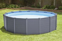 Intex Frame Pool Set Graphit Ø 478 x 124 cm