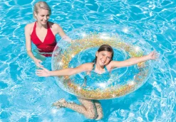Intex Schwimmring Ø 107 cm, pink/gold