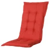Jardin Garten-Essgruppe Aruba + Elise 4 Personen Kunststoff graphit/rot