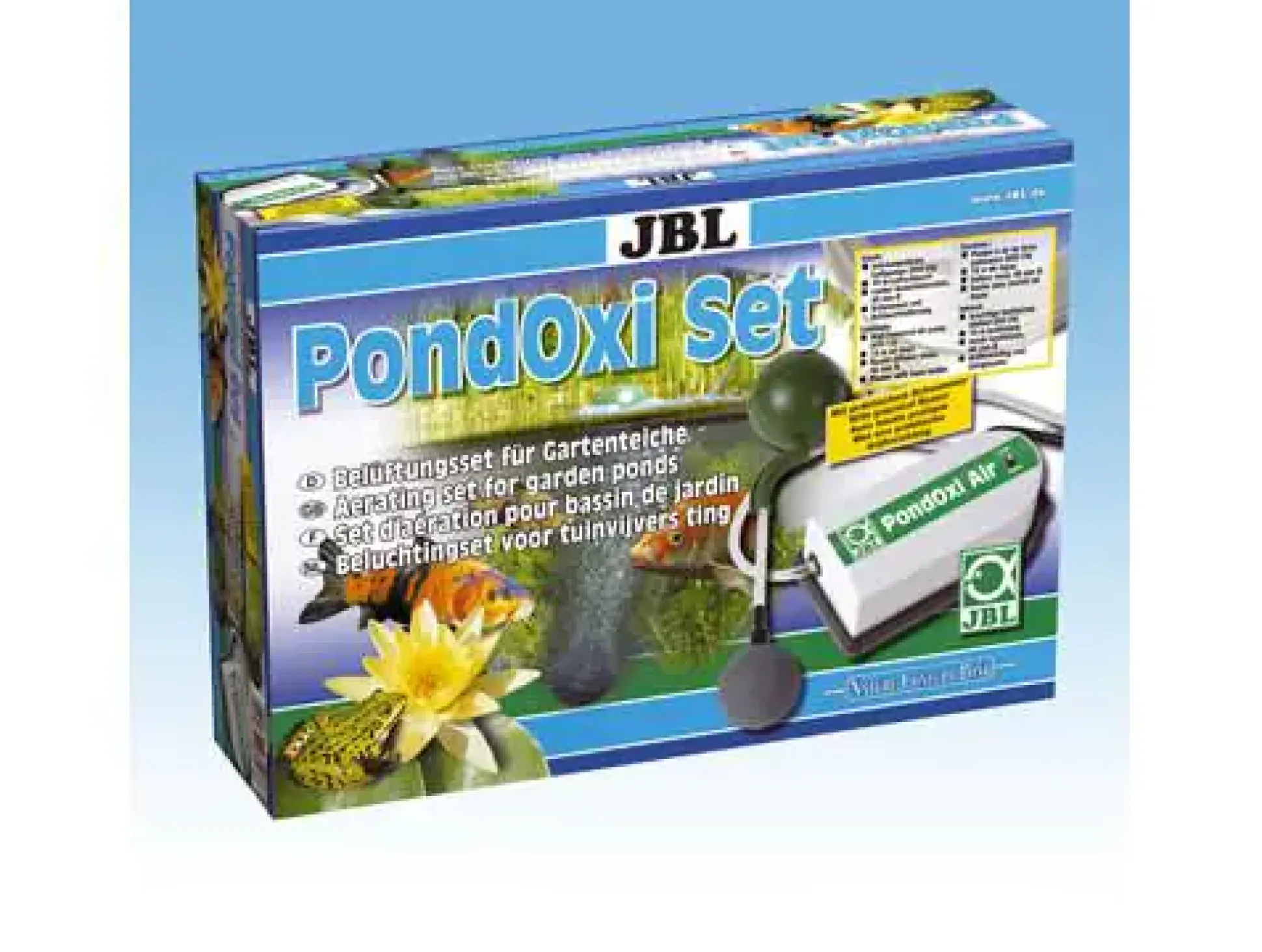 JBL PondOxi-Set schwarz / weiß / grün