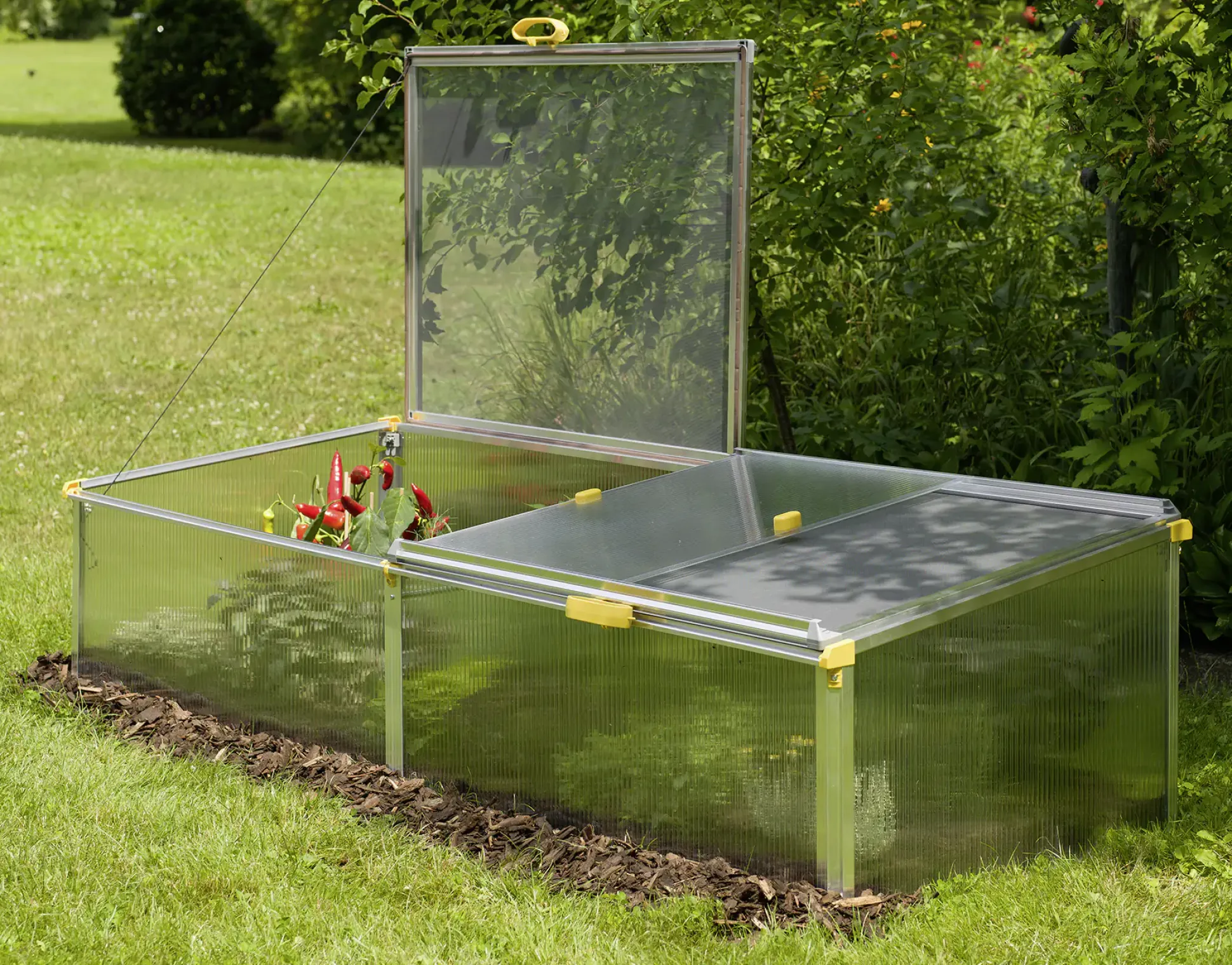 Juwel Ganzjahres-Beetsystem Protect 2000 200 x 76,5 x 52/44 cm