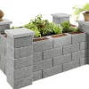 Kann Hochbeet-Set 5 Garten 230 x 150 x 85 cm grau