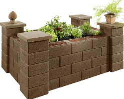 Kann Hochbeet-Set 5 Garten 230 x 150 x 85 cm braun