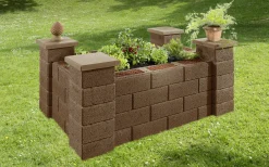Kann Hochbeet-Set 5 Garten 230 x 150 x 85 cm braun