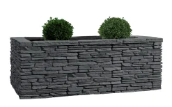 Kann Hochbeet-Set Madoc 200 x 150 x 74 cm anthrazit