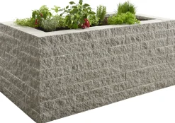 Kann Hochbeet-Set Montania 170 x 90 x 70 cm silbergrau
