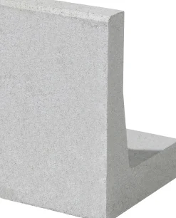 Kann L-Stein Vero 40 x 25 x 30 cm silbergrau