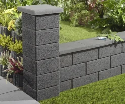Kann Mauerabdeckung Garten 50 x 33 x 5 cm anthrazit