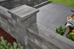 Kann Mauerabdeckung Lindeza 40 x 28 x 6 cm vulkan-anthrazit