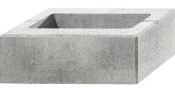 Kann Mauerstein Lindeza 40 x 20 x 15 cm grau-alpin