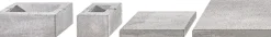 Kann Mauerstein Lindeza 40 x 20 x 15 cm grau-alpin