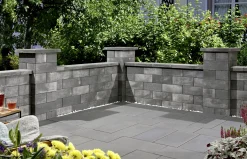 Kann Mauerstein Lindeza 20 x 20 x 15 cm vulkan-anthrazit
