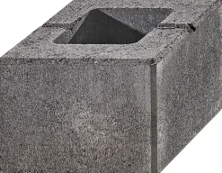 Kann Mauerstein Lindeza 20 x 20 x 15 cm vulkan-anthrazit