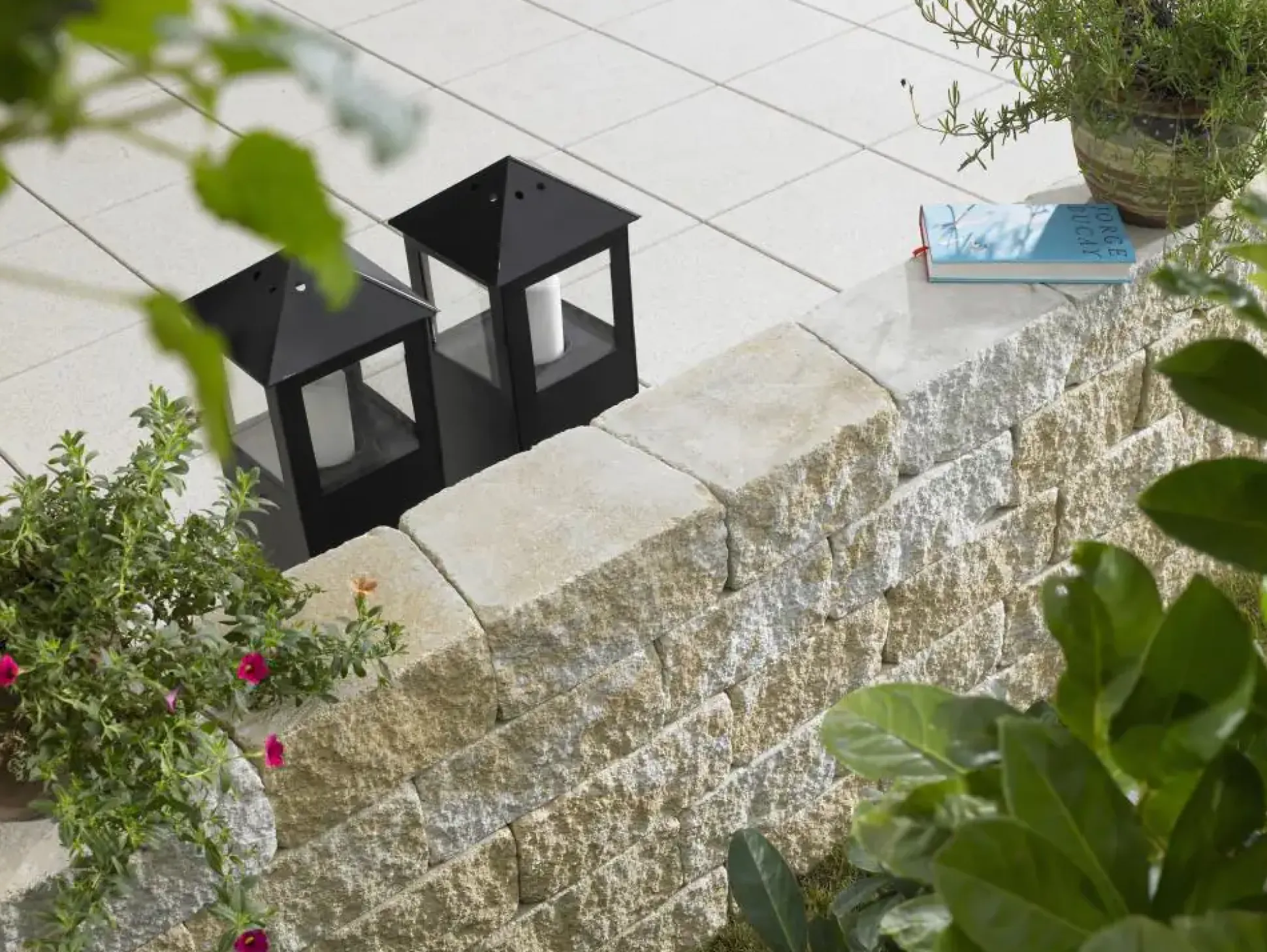 Kann Mauerstein Vigneto 24 x 18 x 12 cm sandsteingelb