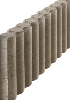 Kann Palisade 10er-Element 25 x 50 x 6 cm braun